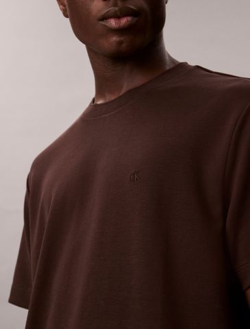 Calvin Klein - Áo phông thời trang nam Tonal Monogram Crewneck Tee - 3