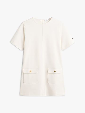 Tommy Hilfiger - Đầm Mini Nữ Gold-Tone Button Mini Shift Dress - 4
