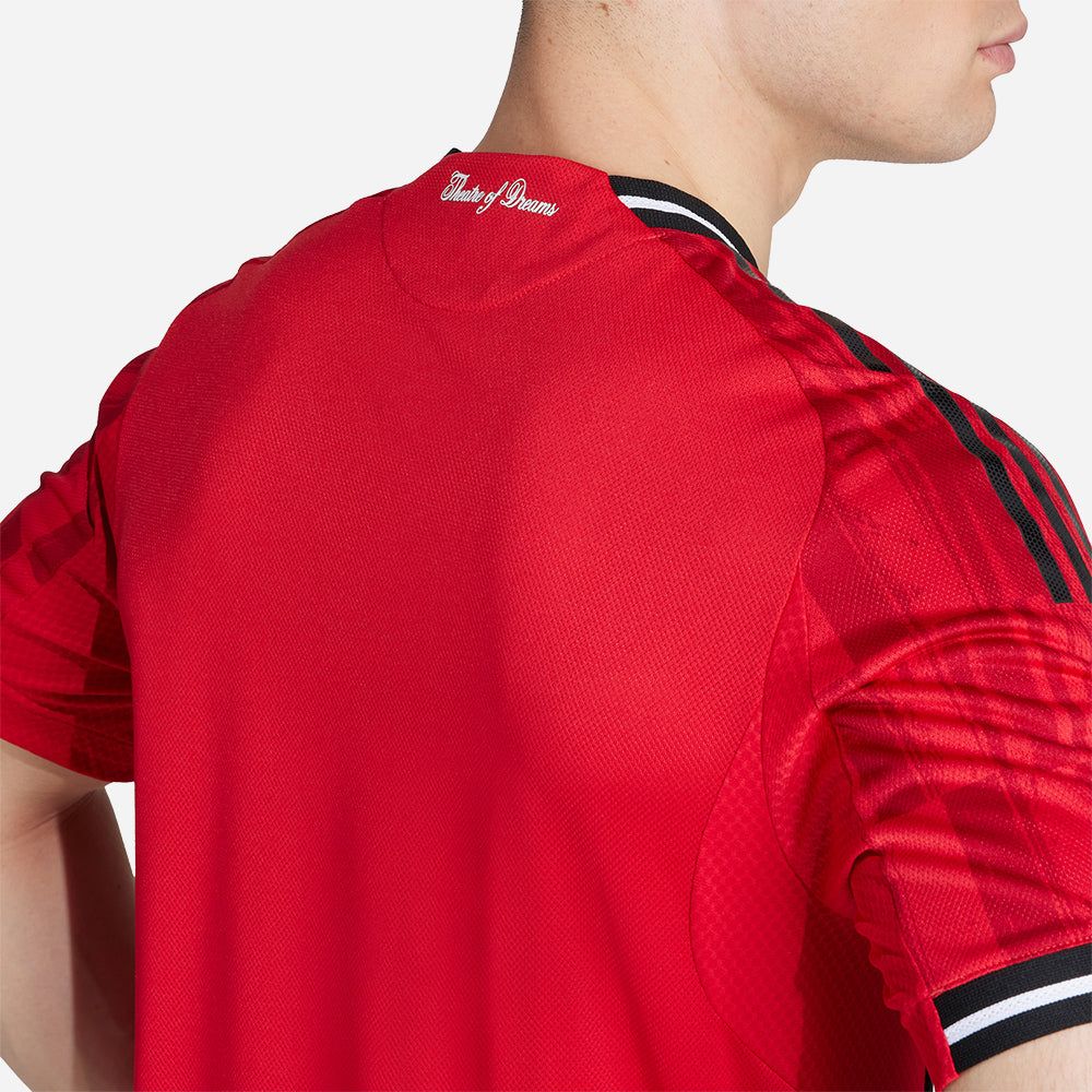 adidas - Áo thun đá banh Nam Men's Adidas Manchester United 25/26 Home Authentic Football Jersey - Red
