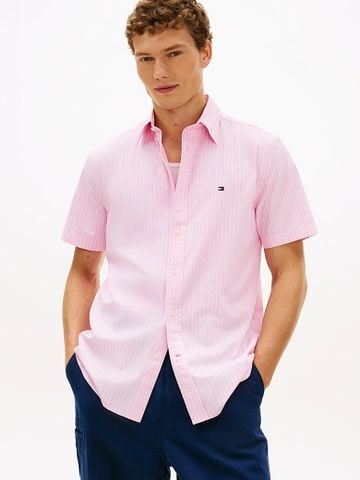Tommy Hilfiger - Áo Sơ Mi Nam TH Flex Regular Fit Short Sleeve Shirt