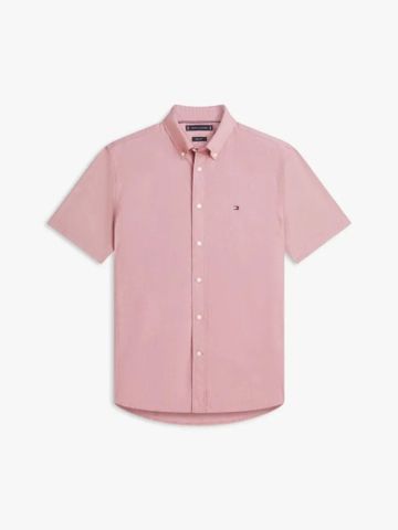 Tommy Hilfiger - Áo Sơ Mi Nam Tay Ngắn Regular Fit Houndstooth Short Sleeve Shirt