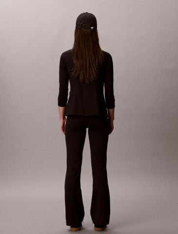 Calvin Klein - Quần Dài Ống Bó Thể Thao Nữ Quick-Dry Flared Gym Leggings