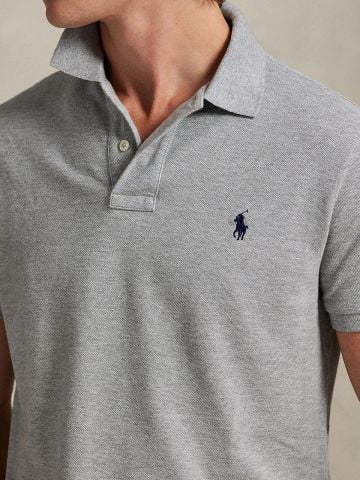 Ralph Lauren - Áo Thun Có Cổ Nam Iconic Mesh Polo Shirt