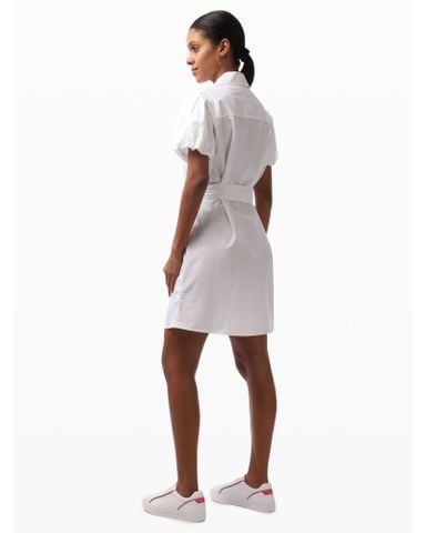 Tommy Hilfiger - Đầm nữ Classic Poplin Puff Slim Dress - 2