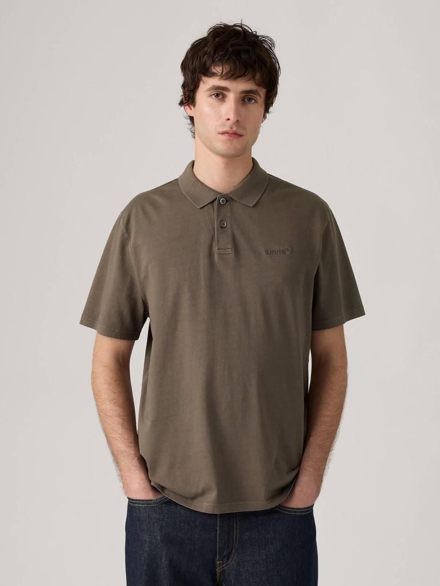 Levi's - Áo polo nam Authentic Polo Shirt - Brown