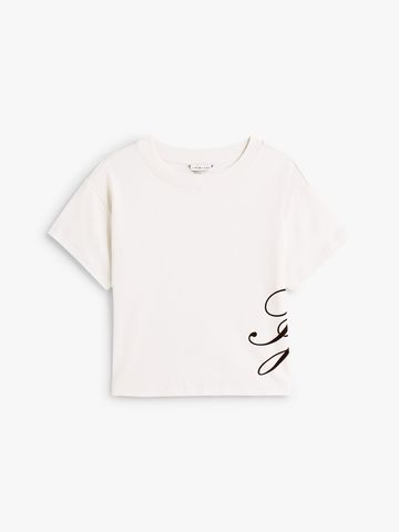 Tommy Hilfiger - Áo thun tay ngắn nữ Logo Appliqué Relaxed T-Shirt