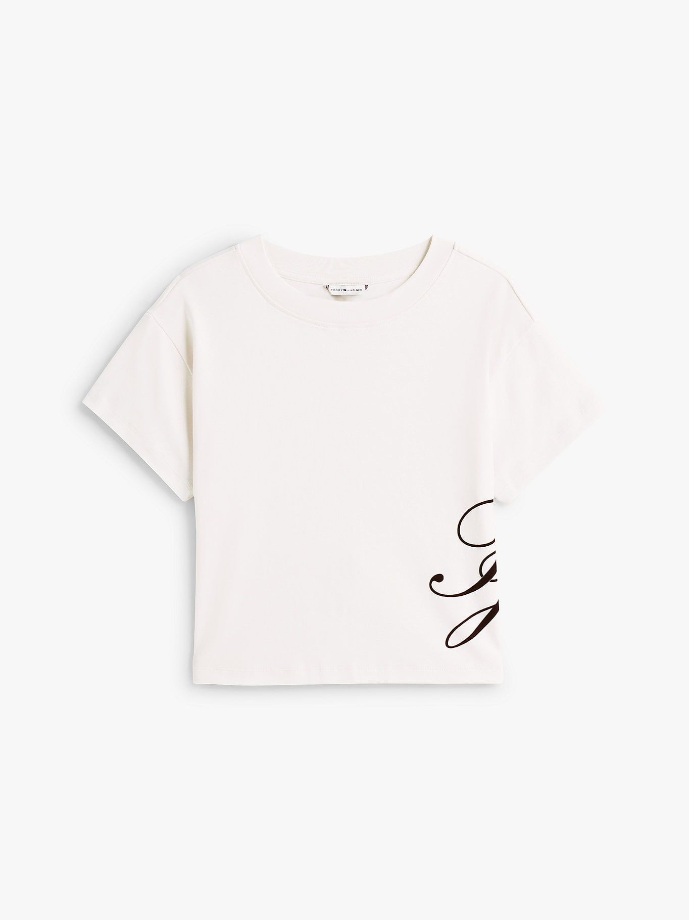 Tommy Hilfiger - Áo thun tay ngắn nữ Logo Appliqué Relaxed T-Shirt