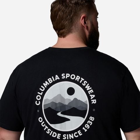 Columbia - Áo Thun Tay Ngắn Nam Csc Outdoor Back Graphic Tee