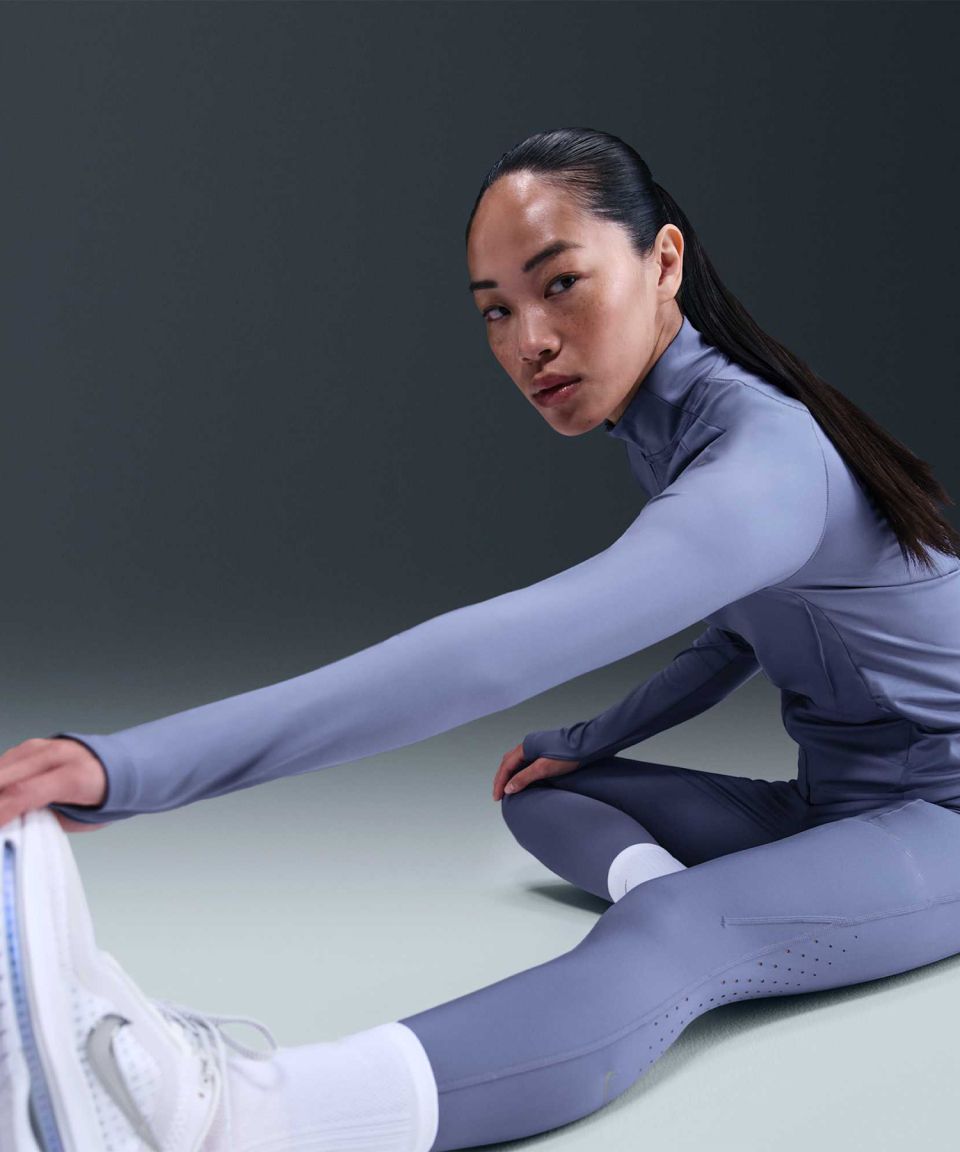 Nike - Quần dài thể thao ống bó Nữ Nike Swift Women's High-Waisted 7/8 Running Leggings with Pockets