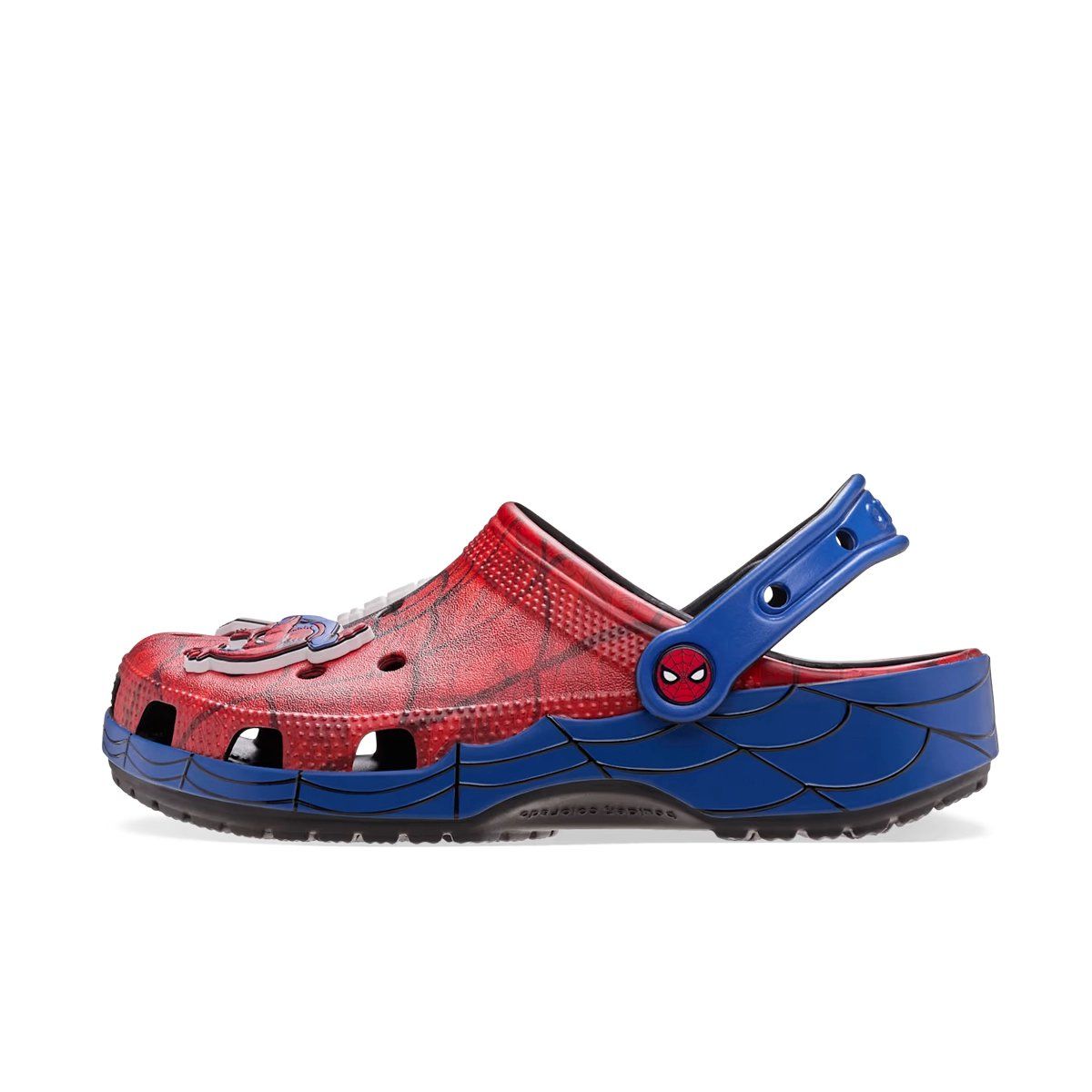 Crocs - Xăng đan nam nữ Classic Clog Spiderman Web Lifestyle