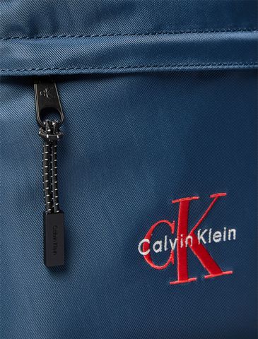 Calvin Klein - Túi đeo chéo nam Nylon Monogram Logo Flatpack - 3