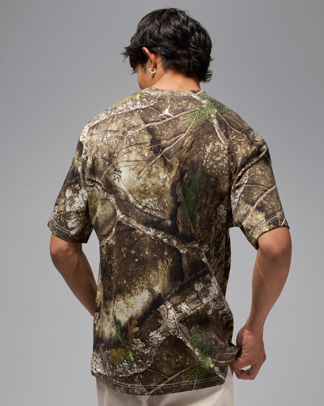Nike - Áo phông tay ngắn thể thao Nam Jordan Brooklyn Men's Realtree T-Shirt