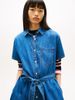 Tommy Hilfiger - Đầm Nữ Chambray Belted Mini Shirt Dress