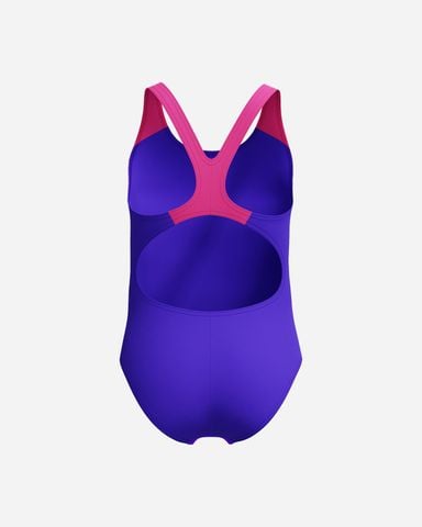 Speedo - Đồ bơi bé gái Girls' Speedo Digital Placement Splashback One Piece Swimsuit - Purple - 3