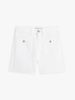 Tommy Hilfiger - Quần Jean Ngắn Nữ Gold-Tone Button High Rise Denim Shorts