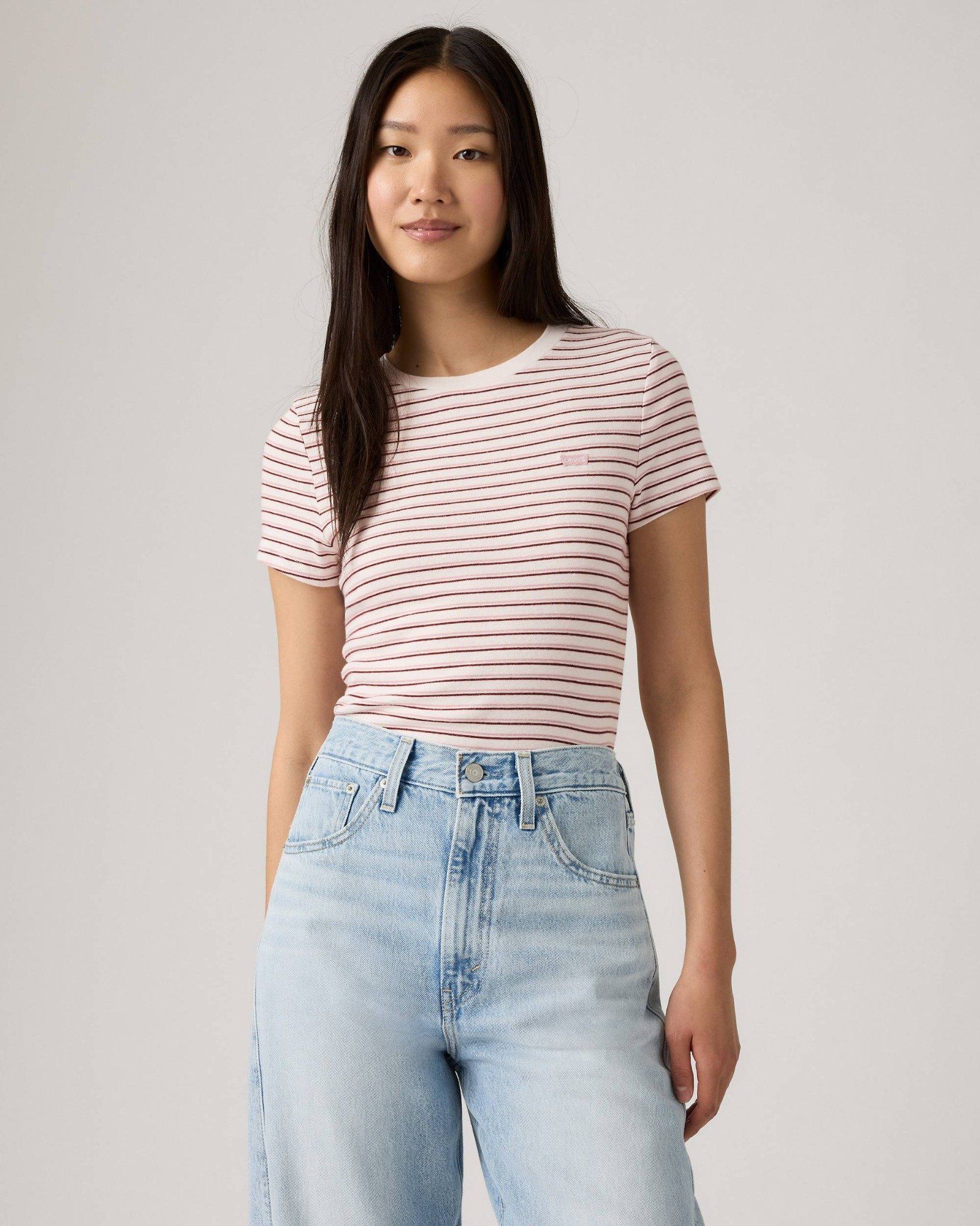 Levi's - Áo thun tay ngắn nữ Essential Housemark Tee - Pink