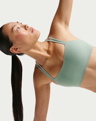 Nike - Áo Ngực Thể Thao Nữ Nike Zenvy Strappy Women's Light-Support Padded Sports Bra