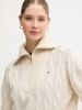 Tommy Hilfiger - Áo len tay dài nữ Half-Zip Cable Knit Soft Wool Jumper