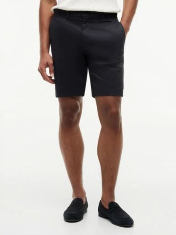 Tommy Hilfiger - Quần Kaki Ngắn Nam Denton Print Slim 9.5 Inseam Chino Bermuda Shorts