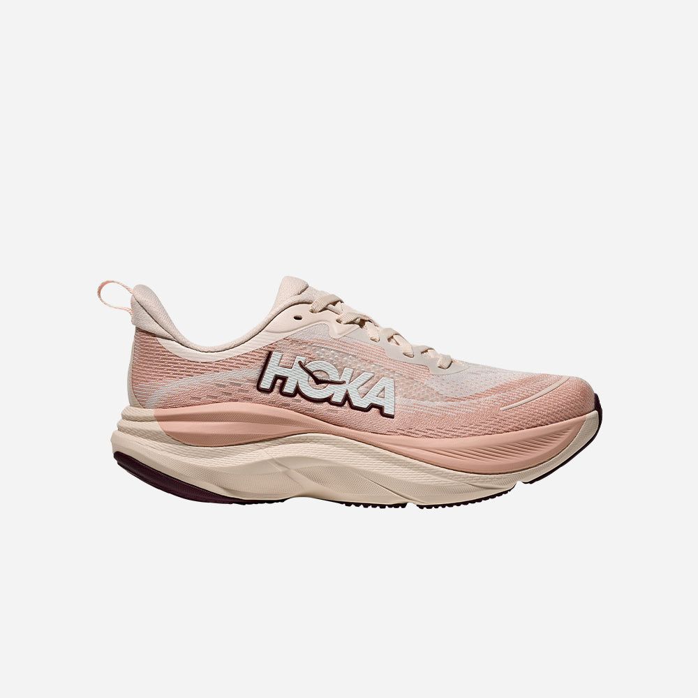 Hoka - Giày chạy bộ nữ Skyflow Wide Running Shoes