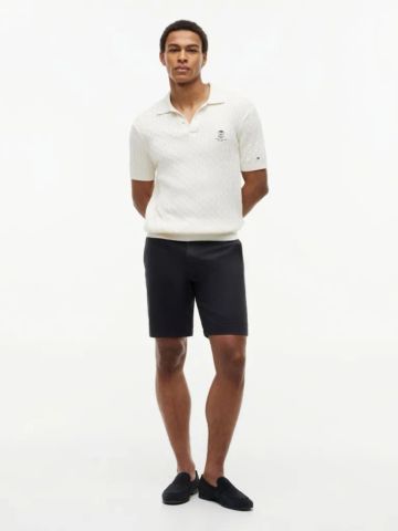 Tommy Hilfiger - Quần Kaki Ngắn Nam Denton Print Slim 9.5 Inseam Chino Bermuda Shorts