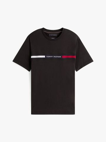 Tommy Hilfiger - Áo Thun Tay Ngắn Nam Crew Neck Logo Panel T-Shirt
