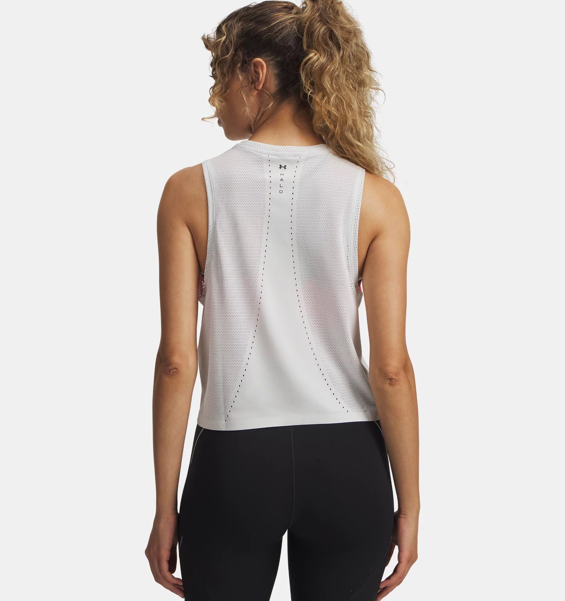 Under Armour - Áo thun ba lỗ nữ UA Halo Vent Women's Sleeveless