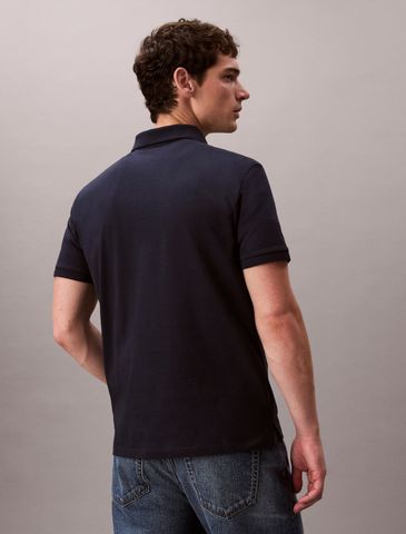 Calvin Klein - Áo polo tay ngắn nam CK Classic Monogram Polo - 3