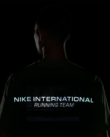 Nike - Áo tay ngắn thể thao Nam Nike Men's Running T-Shirt