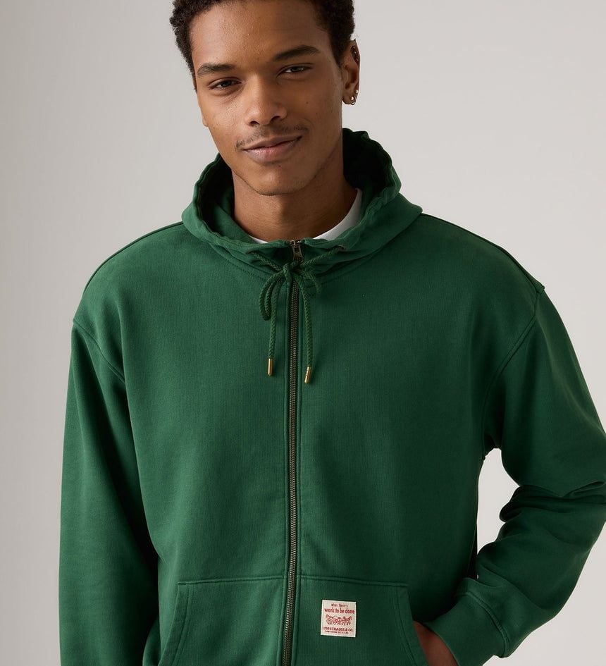 Levi's - Áo khoác hoodie dây kéo nam Levi's® Men's Workwear Zip Hoodie - Multicolour