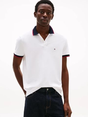 Tommy Hilfiger - Áo polo tay ngắn nam Contrast Knit Collar Polo Shirt
