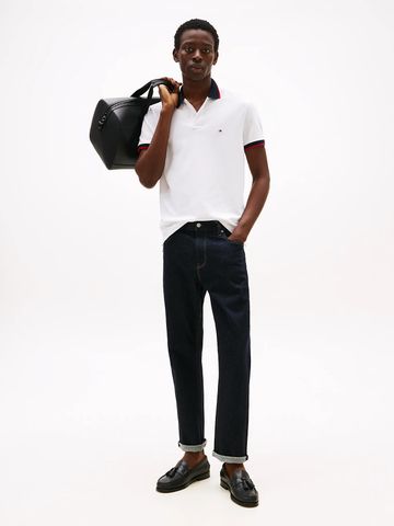 Tommy Hilfiger - Áo polo tay ngắn nam Contrast Knit Collar Polo Shirt