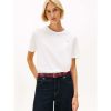 Tommy Hilfiger - Áo thun tay ngắn nữ TH Pique Slim Tee