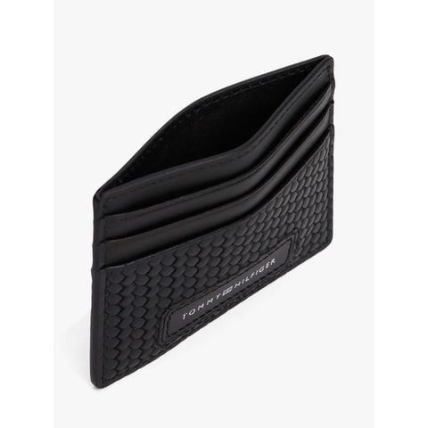 Tommy Hilfiger - Ví đựng thẻ nam TH Woven Texture Card Holder - 3