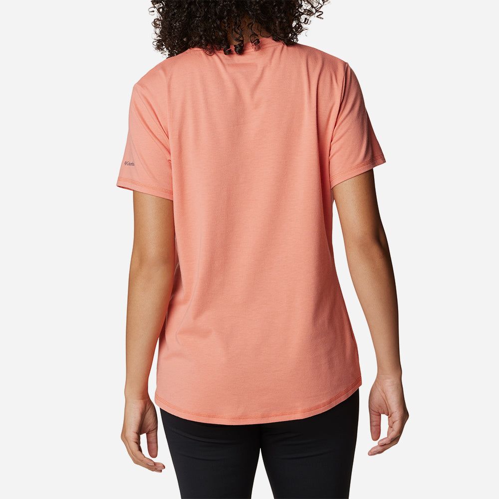 Columbia - Áo thun tay ngắn thể thao nữ Sun Trek™ Outdoor