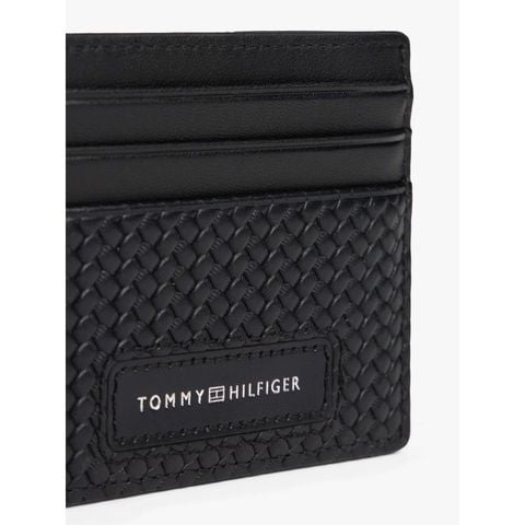 Tommy Hilfiger - Ví đựng thẻ nam TH Woven Texture Card Holder - 2