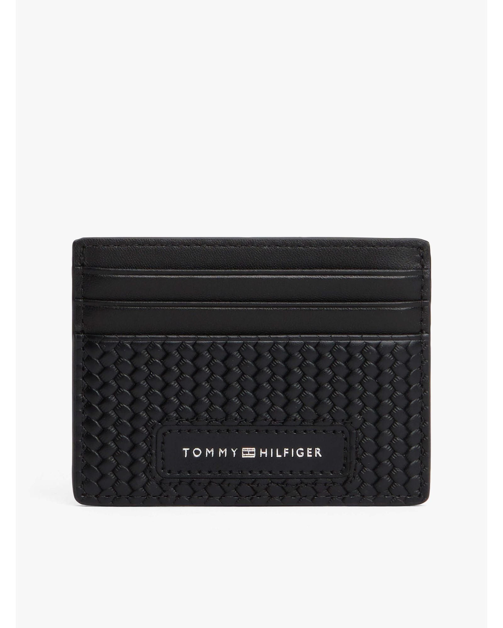 Tommy Hilfiger - Ví đựng thẻ nam TH Woven Texture Card Holder