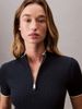 Calvin Klein - Đầm nữ Ribbed Mock Neck Mini Dress