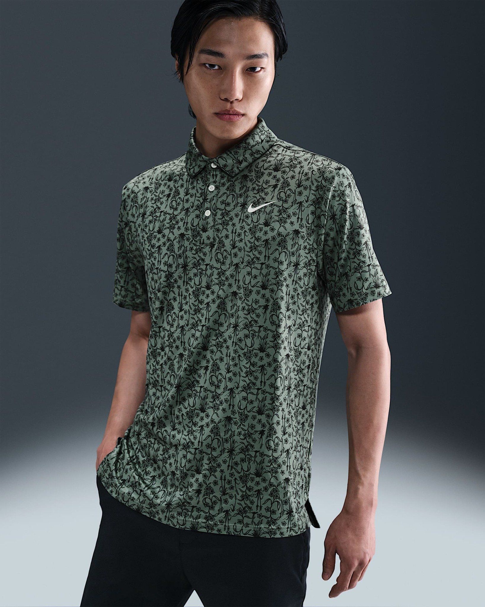 Nike - Áo polo thể thao Nam Nike Tour Men's Dri-FIT Golf Polo