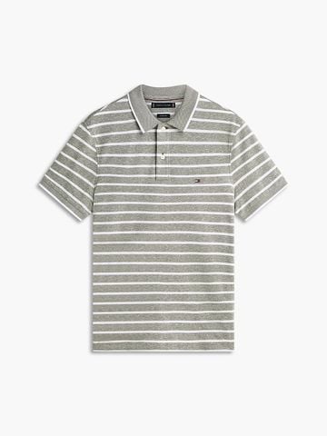 Tommy Hilfiger - Áo Thun Có Cổ Nam Regular Fit Pique Polo Shirt With Linen