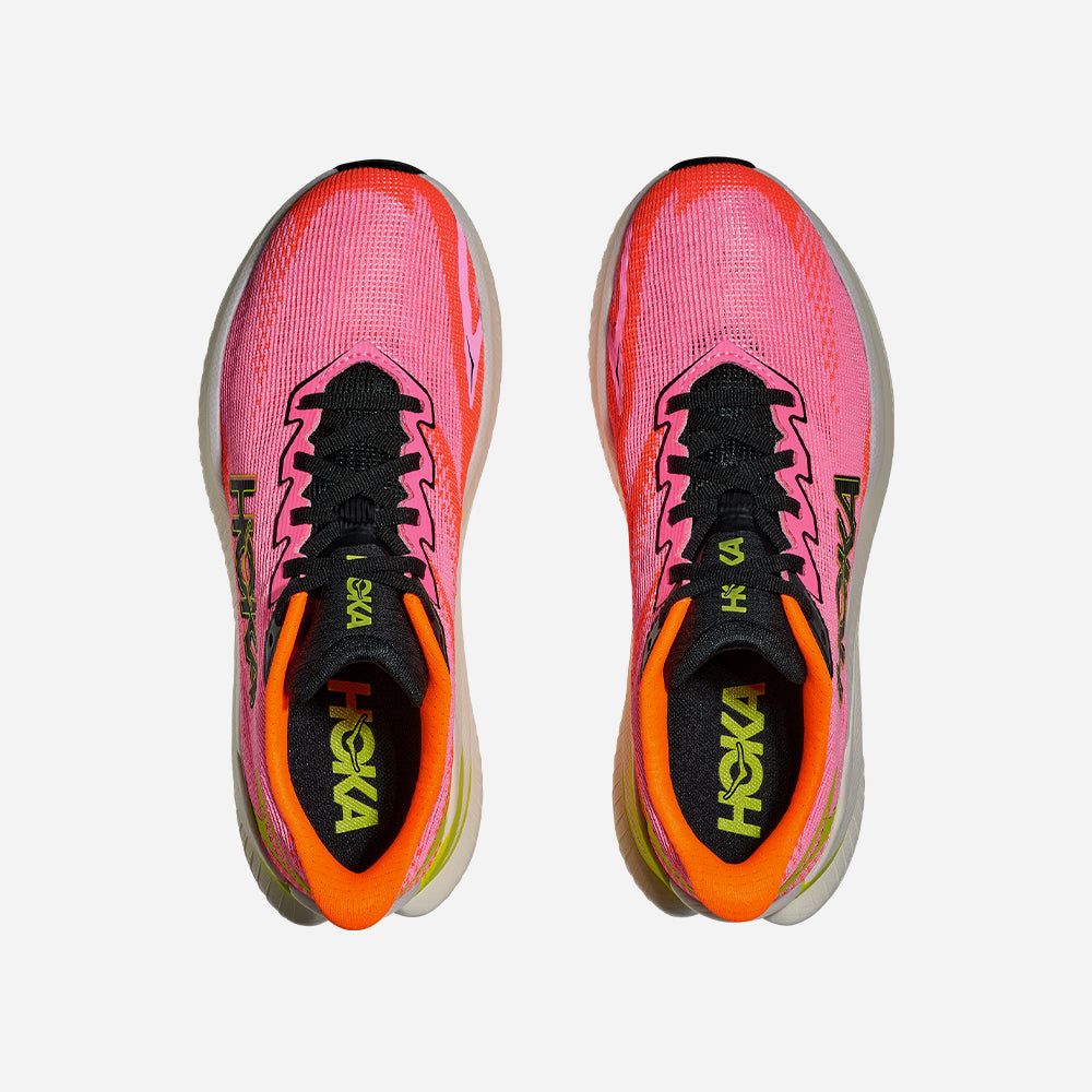 Hoka - Giày chạy bộ nữ Mach X 3 Wide Running Shoes