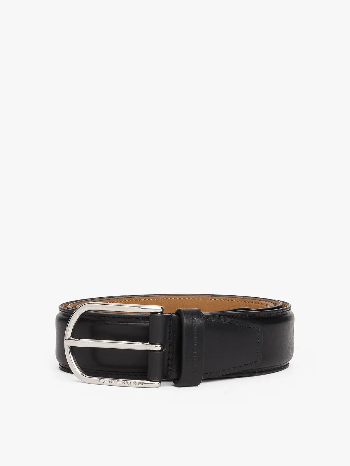 Tommy Hilfiger - Dây nịt nam Relaxed TH Business Monogram Leather Belt