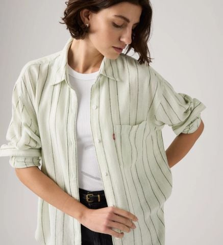 Levi's - Áo Sơ Mi Tay Dài Nữ Harlie Boyfriend Shirt - 4