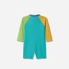 Speedo - Đồ Bơi Trẻ Em Infant Sunprotect Long Sleeve Colorblock Zip Swimsuit