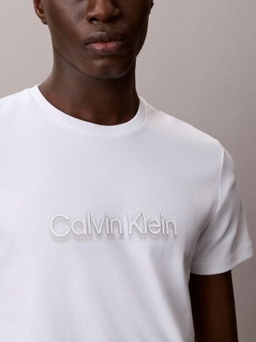 Calvin Klein - Áo Thun Nam Slim Sleek Interlock Graphic Tee