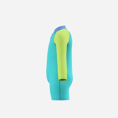 Speedo - Đồ Bơi Trẻ Em Infant Sunprotect Long Sleeve Colorblock Zip Swimsuit - 4