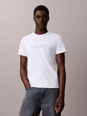 Calvin Klein - Áo Thun Nam Slim Sleek Interlock Graphic Tee