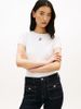 Tommy Hilfiger - Áo Thun Tay Ngắn Nữ Textured Logo Slim Jersey T-Shirt
