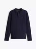 Tommy Hilfiger - Áo polo tay dài nam Long Sleeve Blouse Herringbone Regular Polo
