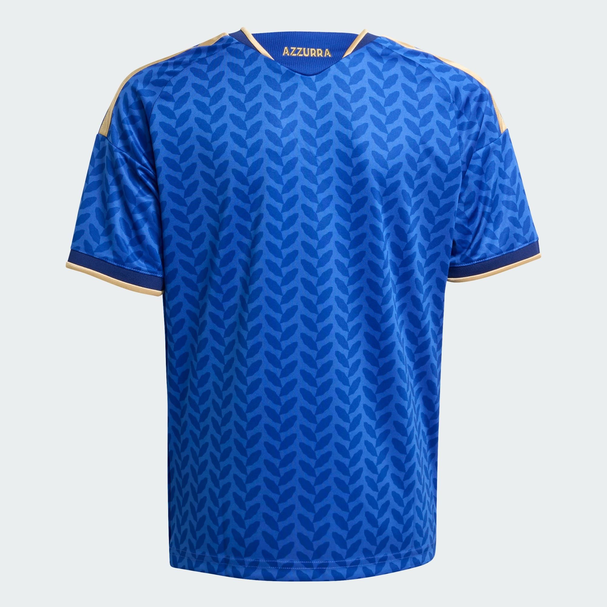 Adidas - Áo Tay Ngắn Thể Thao Trẻ Em FIGC Football Home Jersey